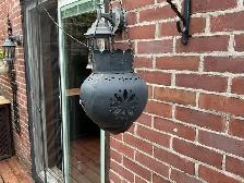 Vintage Rustic Moroccan Hanging Metal Lantern Incense Burner ! - Photo 2