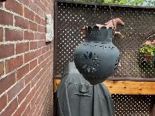 Vintage Rustic Moroccan Hanging Metal Lantern Incense Burner ! - Photo 3
