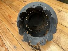 Vintage Rustic Moroccan Hanging Metal Lantern Incense Burner ! - Photo 4