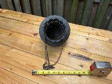 Vintage Rustic Moroccan Hanging Metal Lantern Incense Burner ! - Photo 9