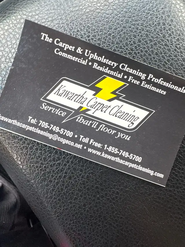 carpet cleaner required