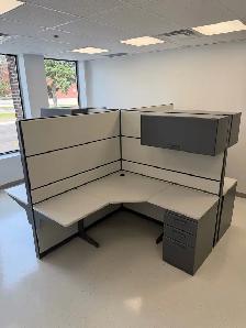Refurbished Teknion 5'x5' Office Cubicles I From $700 I D & I