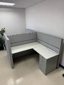 Refurbished Teknion 5'x5' Office Cubicles I From $700 I D & I - Photo 8