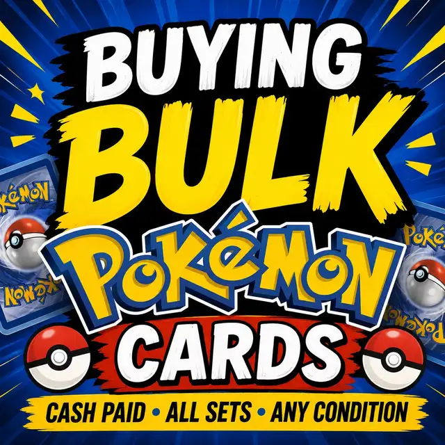 Buying Bulk Pokemon Cards!