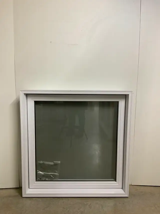 10831AP Fenêtre Auvent PVC Blanc 41 x 41