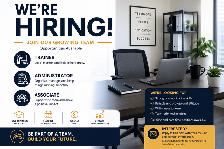 HIRINING: TRAINERS/ADMIN/ASSOCIATES