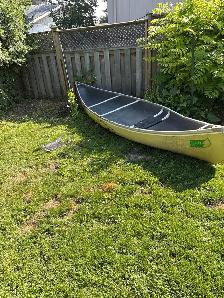 Fibreglass canoe 14ft