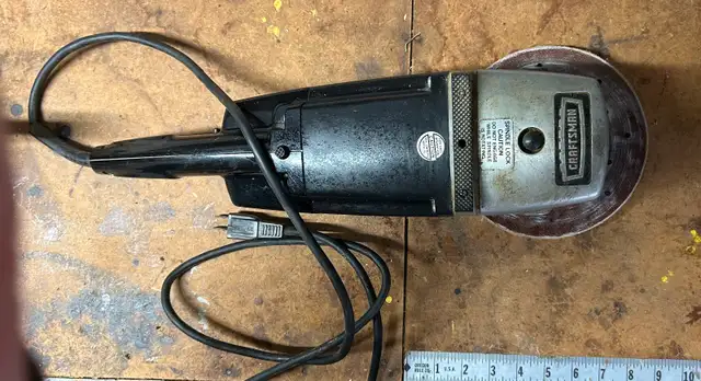 Vintage orbital sander