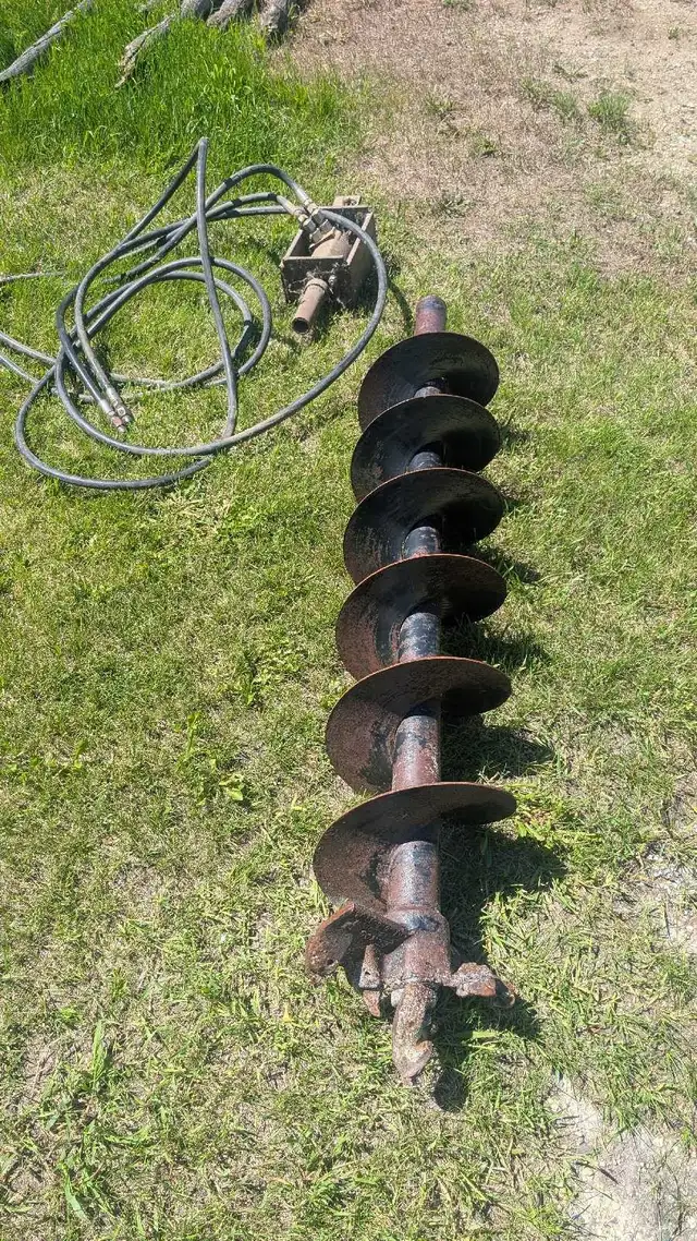 Hydraulic Post Hole Auger