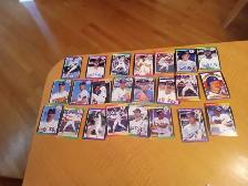 Carte Baseball Club Red Sox Boston 23 cartes / 25 (MANQUE No-37