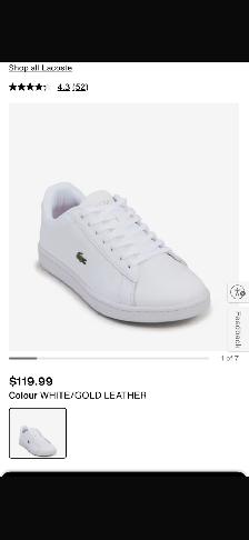 Lacoste woman sneakers (eur 39, us 7.5) - Photo 6