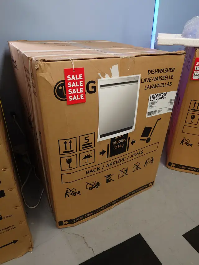 LG '24' Stainless Steel Dishwasher on Sale‼️