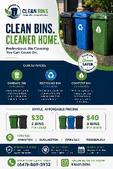 Klean Bins – Professional Bin Cleaning Services