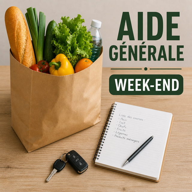 Besoin d’un coup de main la fin de semaine?