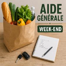Besoin d’un coup de main la fin de semaine?