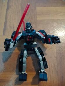 Lego Star Wars Darth Vader Mech 75368 99% Complete