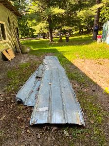 Metal Roofing and PT Lumber
