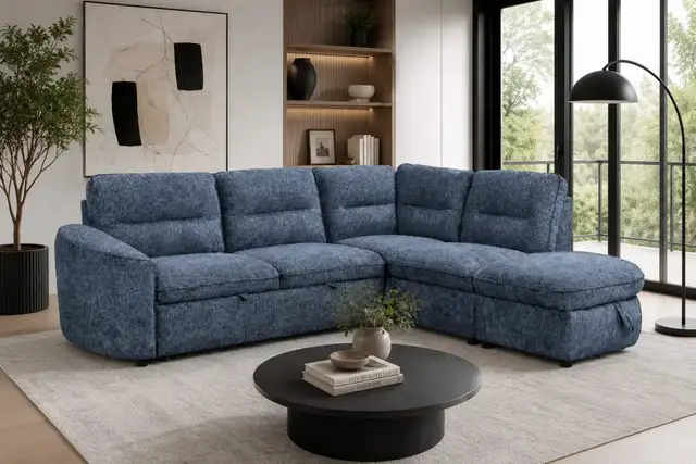 Hot sale on stylish sectional sleeper with vast storage