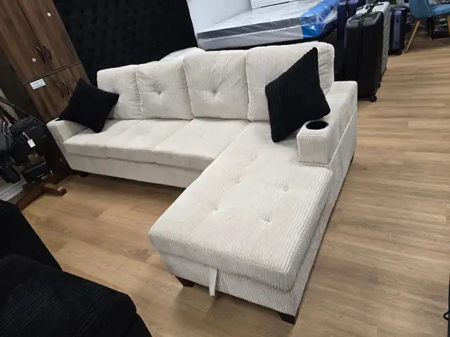 Special offer on stylish 4 seater corduroy couch