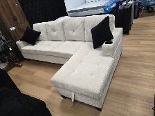 Special offer on stylish 4 seater corduroy couch