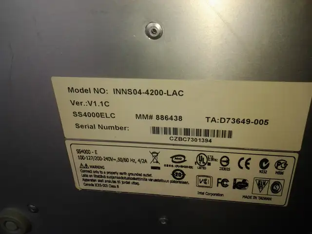 Western Digitial WD ShareSpace WD40000A4NC-00 4Tb ethernet nas q