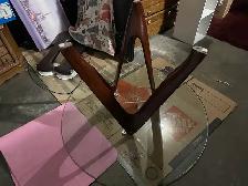 Mid-Century Modern Glass Coffee Table