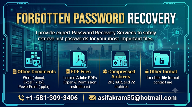 Forgotten Password Recovery
