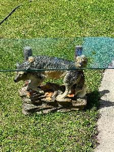 Wolf coffee table