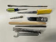 Assorted TOOLS and CAULKING GUN