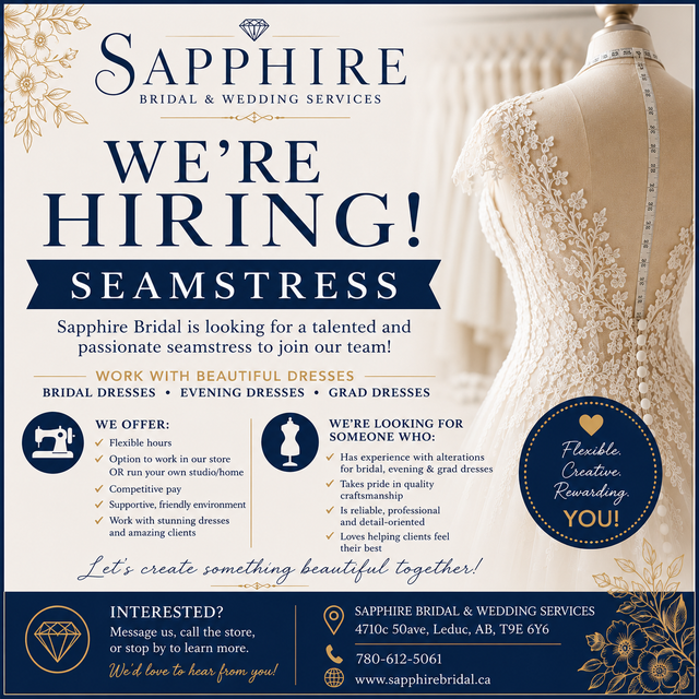 Seamstress wanted