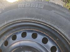 235-65R17x4 pneus Hiver Momo sur jantes Kia Sorento 2017. - Photo 8