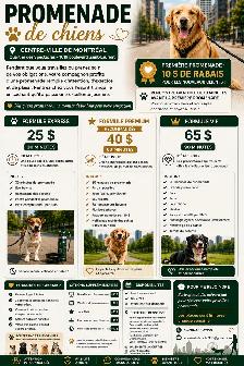 PROMENADE DE CHIENS – CENTRE-VILLE DE MONTRÉAL