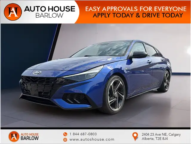 2023 Hyundai Elantra N Line LEATHER SEATS NAVIGATION LANE ASSIST