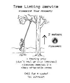 Firesmart Tree Limbing