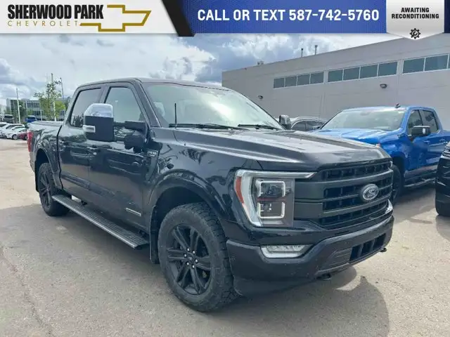 2021 Ford F-150 LARIAT 502A FX4 3.5L Powerboost Hybrid | Leather