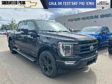 2021 Ford F-150 LARIAT 502A FX4 3.5L Powerboost Hybrid | Leather