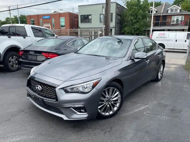 2021 Infiniti Q50 LUXE AWD 360 CAM, WIRELESS APPLE &ANDROIDCARP