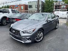 2021 Infiniti Q50 LUXE AWD 360 CAM, WIRELESS APPLE &ANDROIDCARP