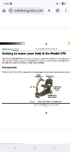 Electric wheelchair folding traveler( 2 electric wheelchair - Photo 9