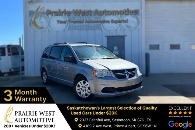 2016 Dodge Grand Caravan SXT 7 Passenger | No Accident | Power W