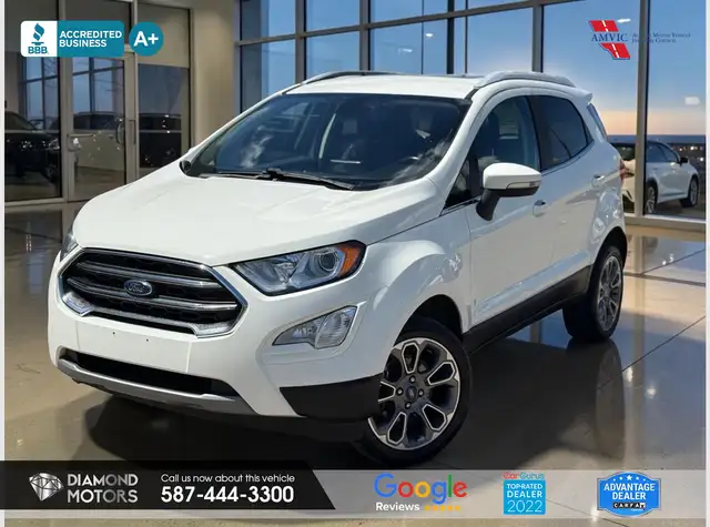 2020 Ford EcoSport Titanium - Brand New Tires - No Accidents