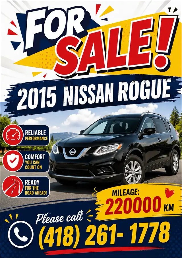 2015 Nissan Rogue SV 2WD