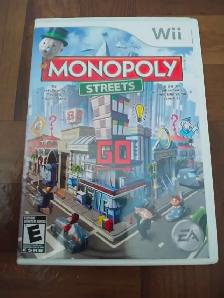 Monopoly Streets Nintendo Wii CIB Complete