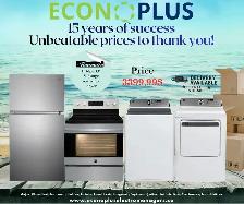 ECONOPLUS MEGA SALE  COMPLETE KENMORE HOME PACKAGE — $3,399.99