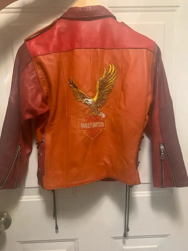 Harley Davidson Leather Jacket (Kids)