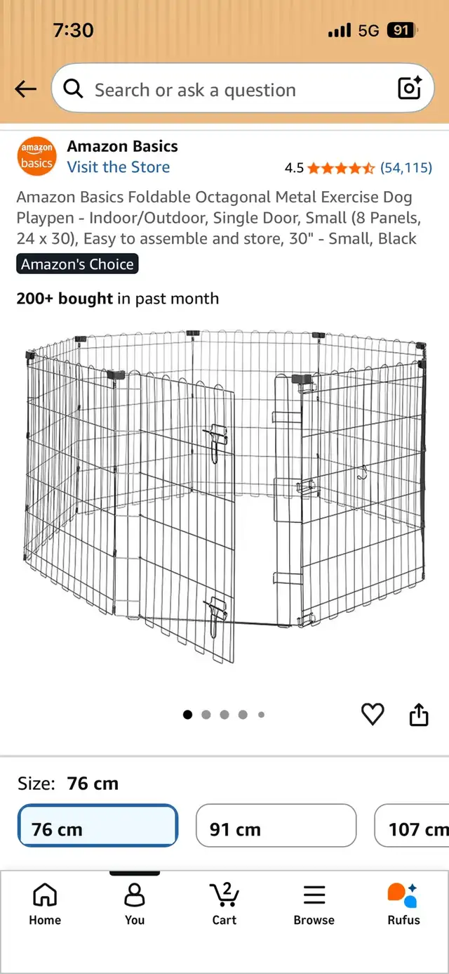 Dog pen - medium