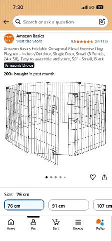 Dog pen - medium