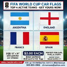 FIFA World Cup 2026 Car Flags – Top Active Teams In Stock!