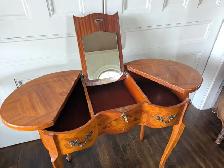 Antique French Flip up Vanity - Photo 3