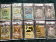 PSA Graded Pokemon Card Collection